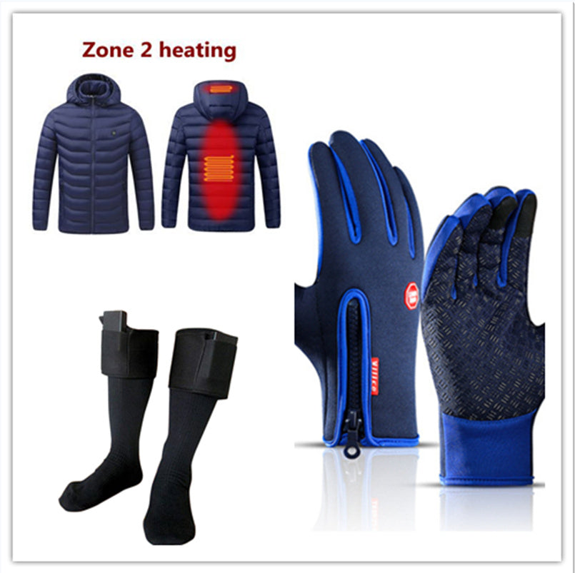 Winter Gloves Touch Screen Riding Motorcycle Sliding Waterproof Sports Gloves With Fleece - DOGNORGAL