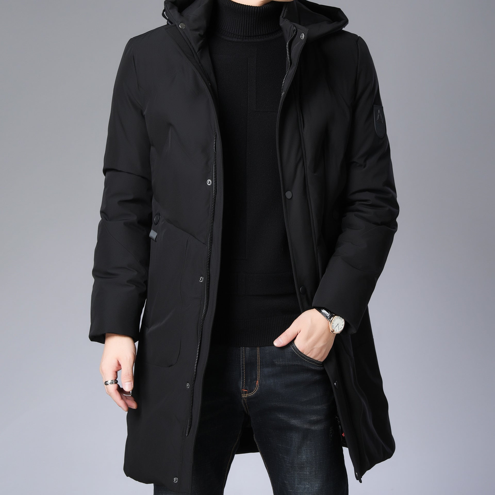 Hooded Coat Baggy Coat Men - DOGNORGAL