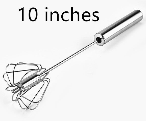 Stainless Steel Semi Automatic Egg Beater Kitchen Tools Hand Held - DOGNORGAL