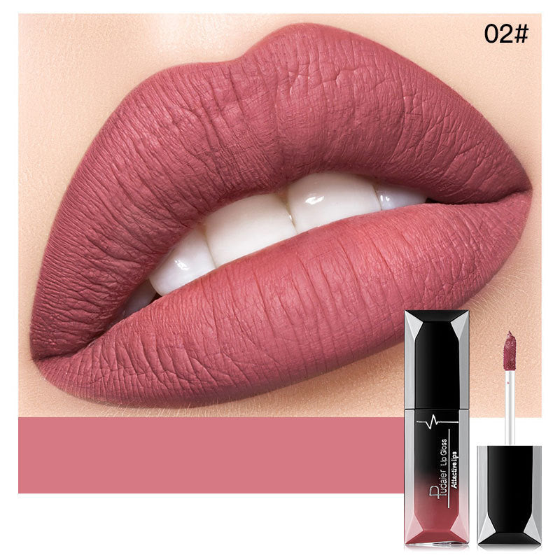 Matte Liquid Lipstick Long-lasting Non-stick Cup Non-fading - DOGNORGAL