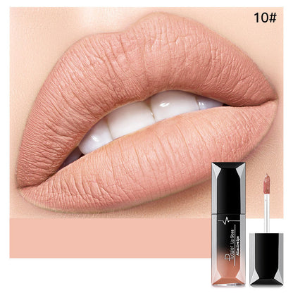 Matte Liquid Lipstick Long-lasting Non-stick Cup Non-fading - DOGNORGAL