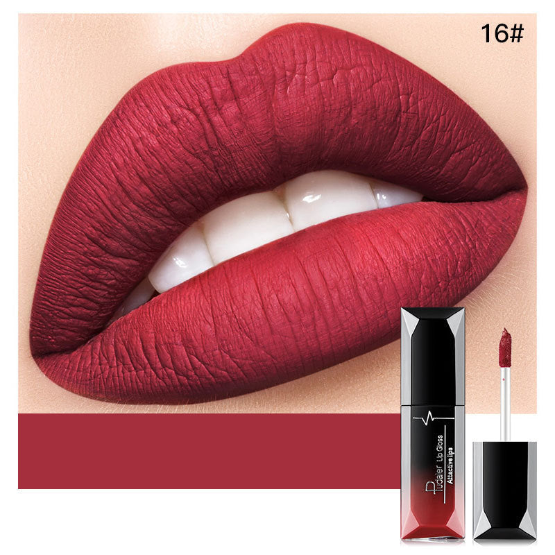 Matte Liquid Lipstick Long-lasting Non-stick Cup Non-fading - DOGNORGAL