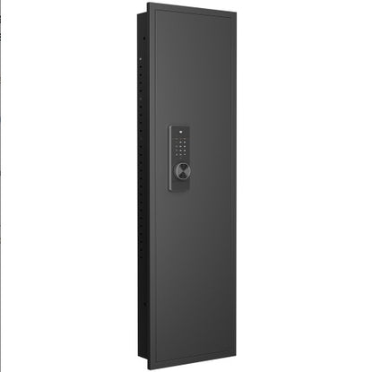 53 Passwod Touch Panel In-Wall Safe,Hidden Wall Gun Safe For Rifles With Adjustable Shelves,Assembled Storage Multifunctional Wall Safe For Firearm And Valuables - DOGNORGAL