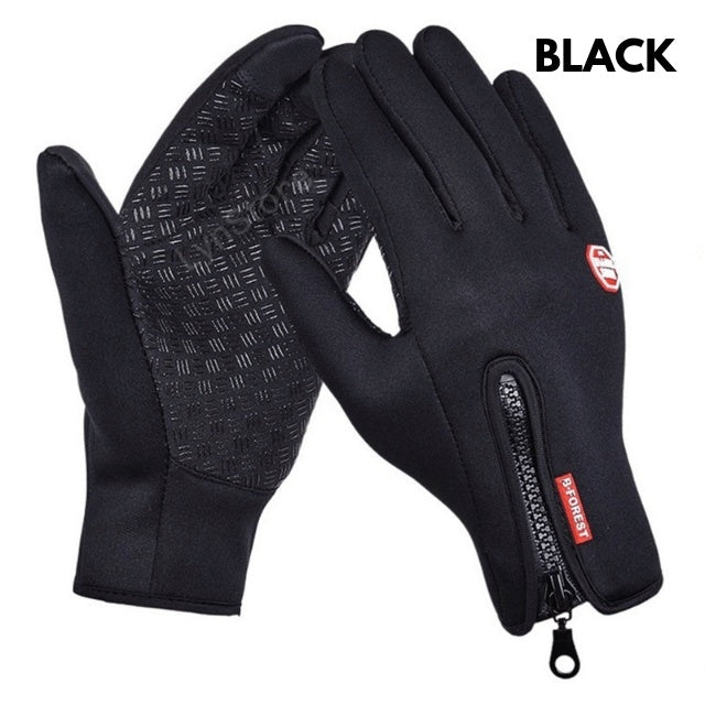 Winter Gloves Touch Screen Riding Motorcycle Sliding Waterproof Sports Gloves With Fleece - DOGNORGAL