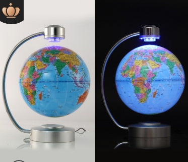 8 inch globe magnetic suspension office decoration company gift novelty creative birthday gift - DOGNORGAL