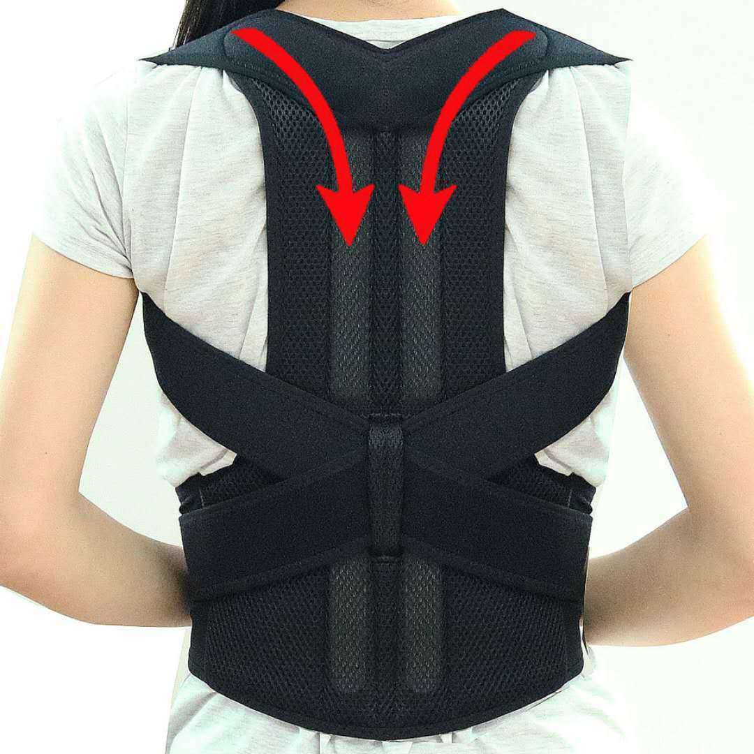 Adjustable Posture Corrector Back Brace Men Women Lumbar Shoulder Support Belt - DOGNORGAL