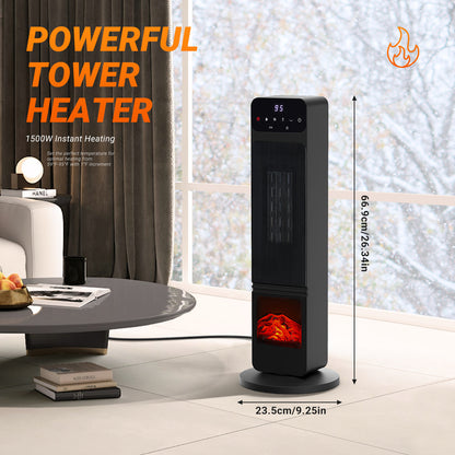 Portable Electric Tower Heater - DOGNORGAL