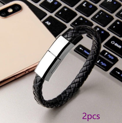 New Bracelet Charger USB Charging Cable Data Charging Cord For IPhone14 13 Max USB C Cable For Phone Micro Cable - DOGNORGAL