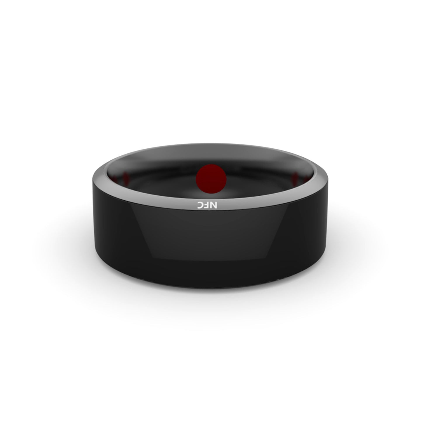 Smart Ring Wearable Device Multifunctional Black High-tech - DOGNORGAL