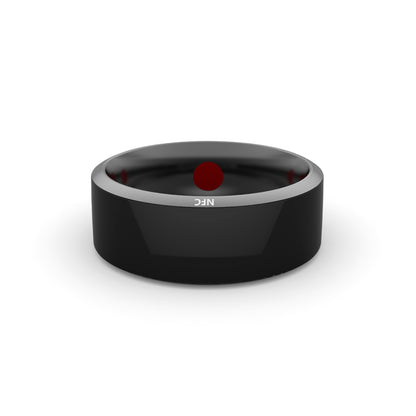 Smart Ring Wearable Device Multifunctional Black High-tech - DOGNORGAL