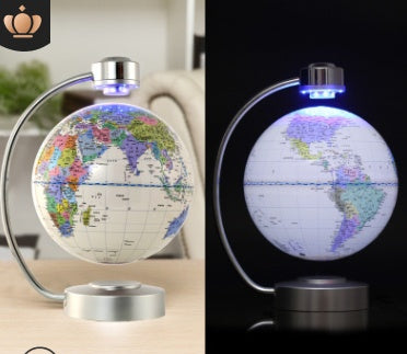 8 inch globe magnetic suspension office decoration company gift novelty creative birthday gift - DOGNORGAL