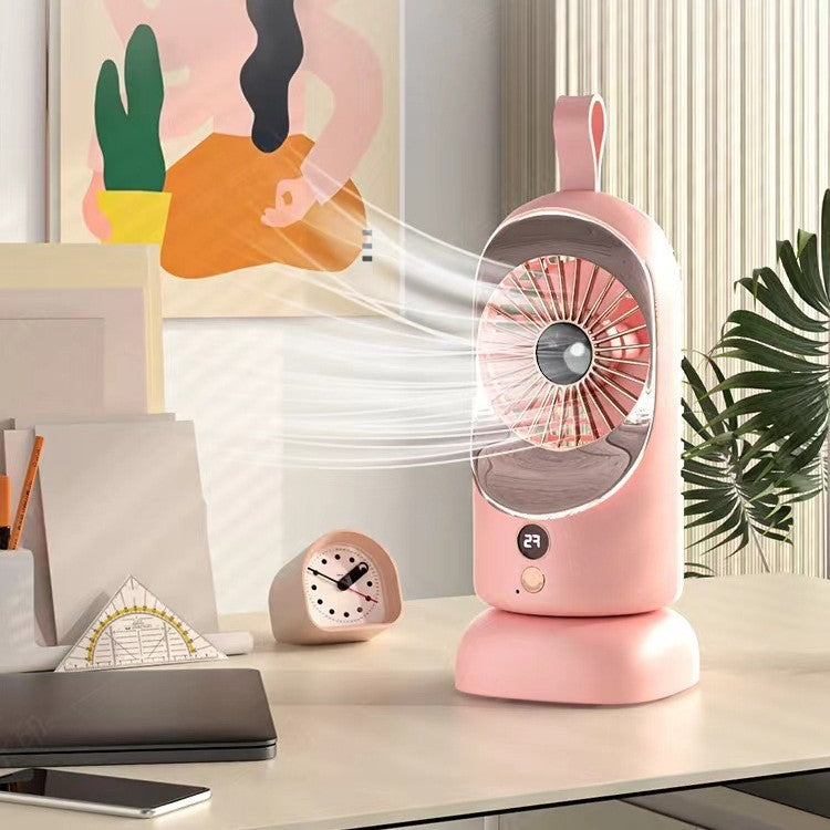 Portable Small Refrigeration Household Electric Fan - DOGNORGAL