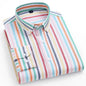 Autumn Striped Shirt Men's Business Casual