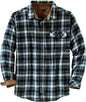 European And American Spring And Autumn Single-breasted Plaid Shirt Long Sleeve Loose