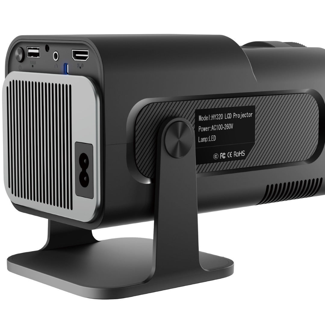 Portable Projector Small Straight Household - DOGNORGAL