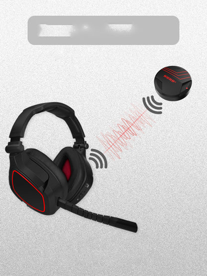 Wireless fiber optic headset