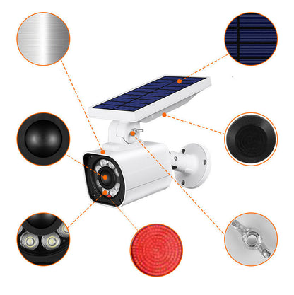 Courtyard Creative Solar Simulation Camera Search Light - DOGNORGAL