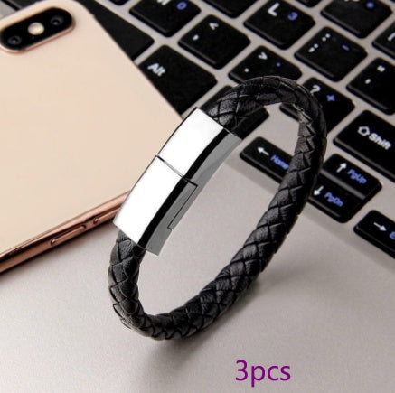 New Bracelet Charger USB Charging Cable Data Charging Cord For IPhone14 13 Max USB C Cable For Phone Micro Cable - DOGNORGAL