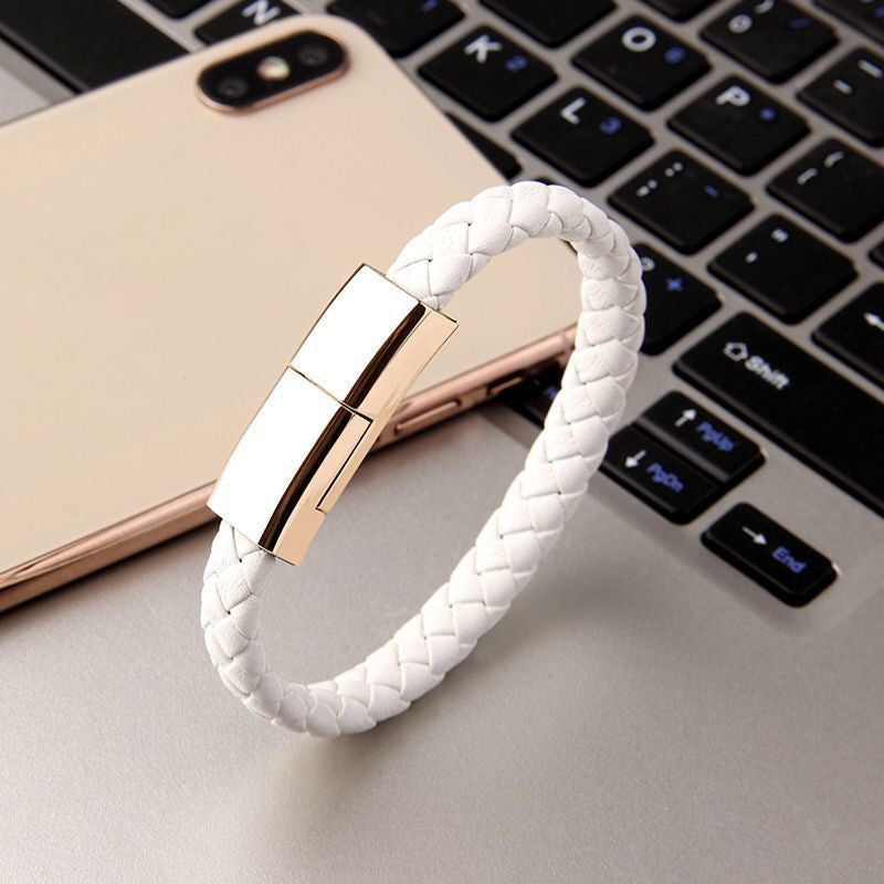 New Bracelet Charger USB Charging Cable Data Charging Cord For IPhone14 13 Max USB C Cable For Phone Micro Cable - DOGNORGAL