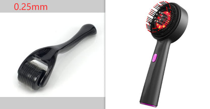 Electric Massage Comb Home Scalp Drain Comb Red Light Anti-slip Hair Care Multi-functional Massage Comb - DOGNORGAL