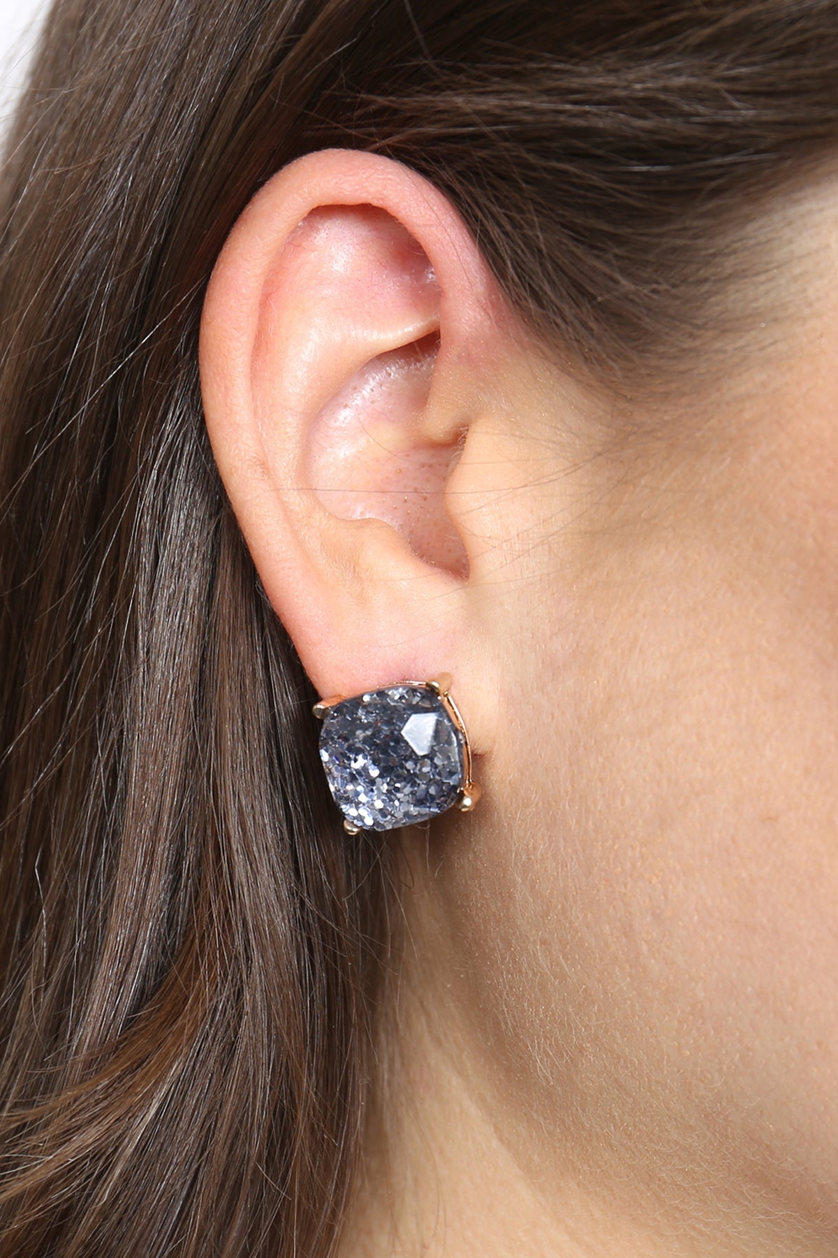 Ae0333-Glitter Epoxy Stud Earrings - DOGNORGAL