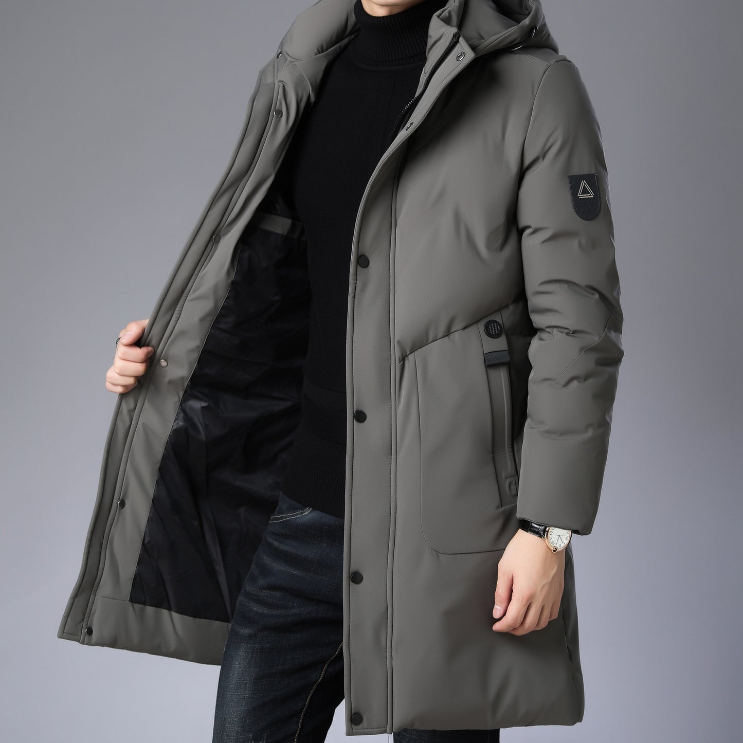 Hooded Coat Baggy Coat Men - DOGNORGAL