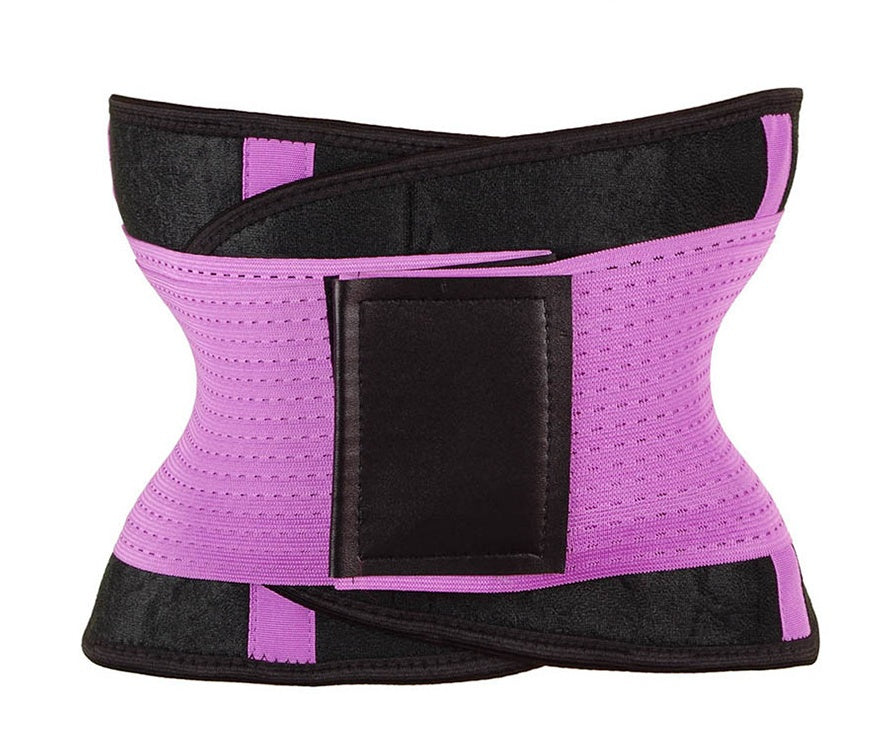 Waist Trimmer Belt Body Shaper Abdominal Trainer Weight Loss Fat Burning Straps - DOGNORGAL