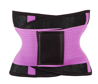 Waist Trimmer Belt Body Shaper Abdominal Trainer Weight Loss Fat Burning Straps - DOGNORGAL