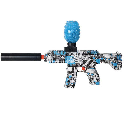 Electric Continuous Hair Soft Elastic Toy Gun - DOGNORGAL