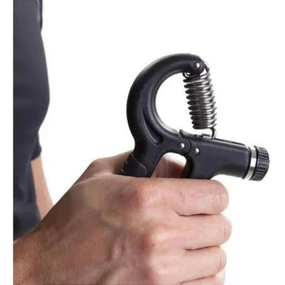 Adjustable Spring Hand Grip Flexor Handle Forearm And Hands - DOGNORGAL