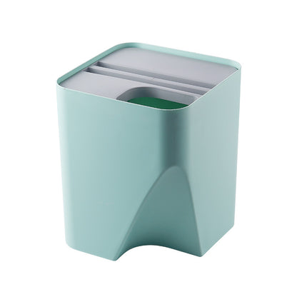 Garbage Classification Dry And Wet Separation Stackable Trash Can - DOGNORGAL