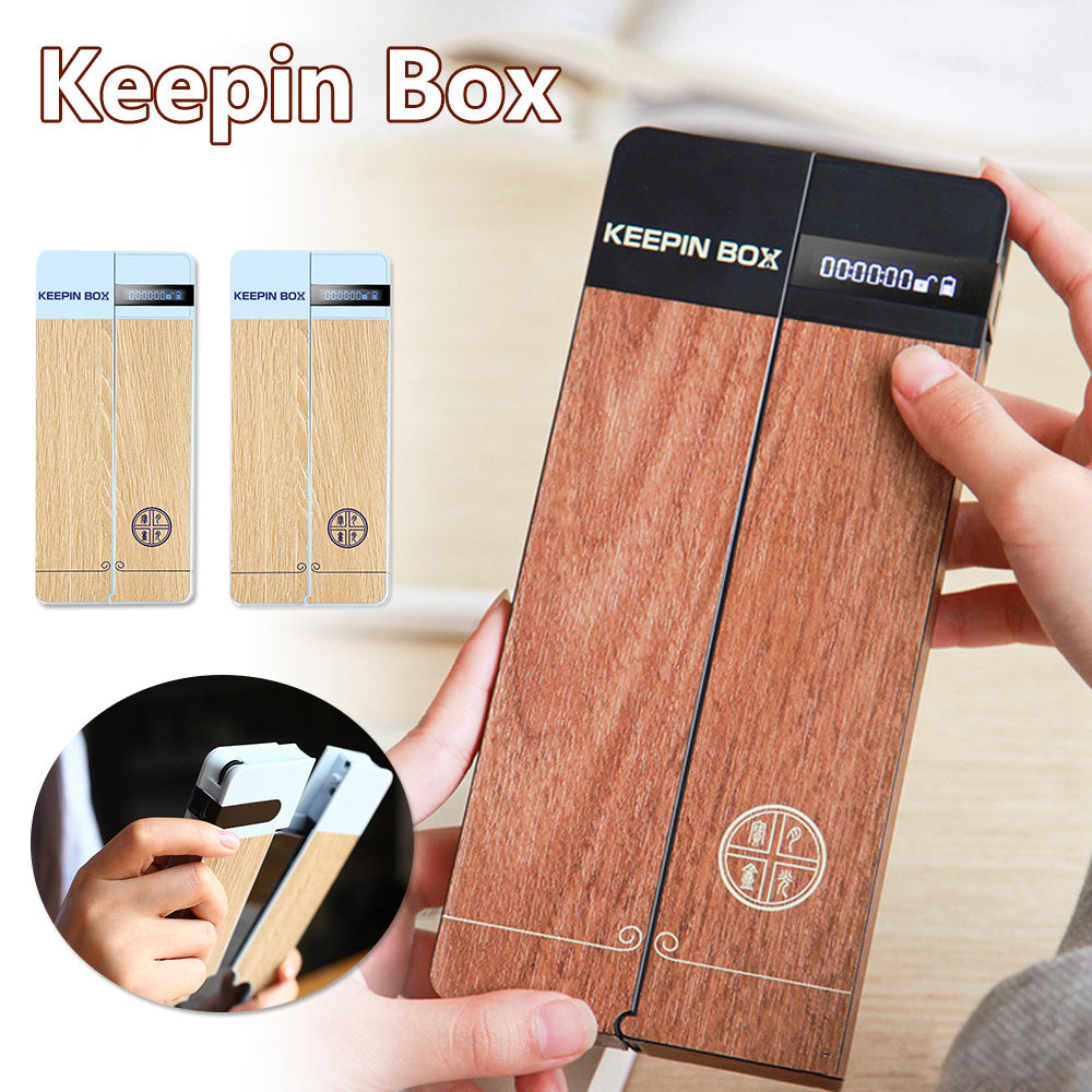 Self Discipline Phone Lock Portable Mobile Phone Lock Box Timer Smartphone Locking Case Safe Timed Lockbox Self-Discipline Keepin Box Limit Cell Phones Use - DOGNORGAL