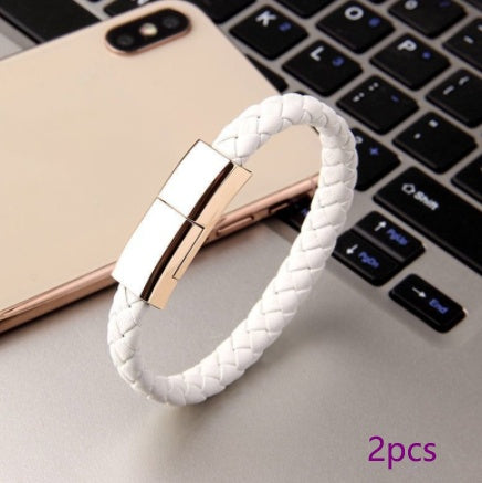 New Bracelet Charger USB Charging Cable Data Charging Cord For IPhone14 13 Max USB C Cable For Phone Micro Cable - DOGNORGAL