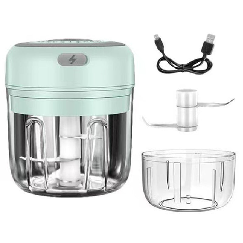 250ml Kitchen Cordless Portable Industrial Vegetable Meat food Chopper For Home Baking - DOGNORGAL