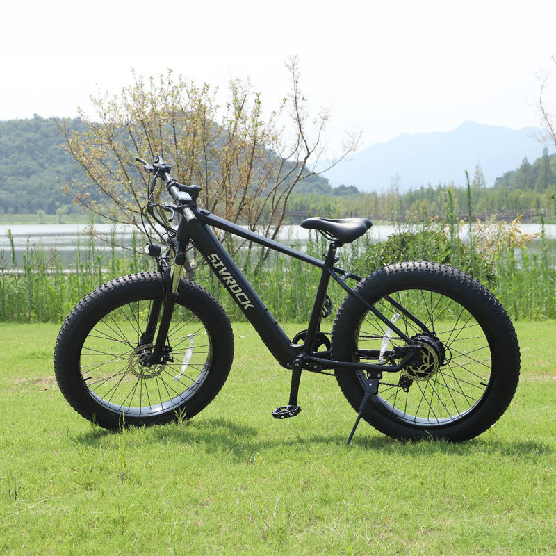 Professional Electric Bike For Adults, 26 X 4.0 Inches Fat Tire Electric Mountain Bicycle, 1000W Motor 48V 15Ah Ebike For Trail Riding, Excursion And Commute, UL And GCC Certified - DOGNORGAL