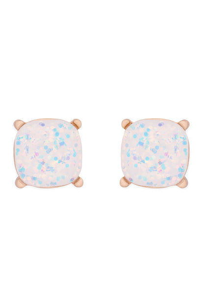 Ae0333-Glitter Epoxy Stud Earrings - DOGNORGAL