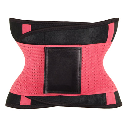 Waist Trimmer Belt Body Shaper Abdominal Trainer Weight Loss Fat Burning Straps - DOGNORGAL