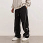 Embroidered Leisure High Street Retro Trousers Male