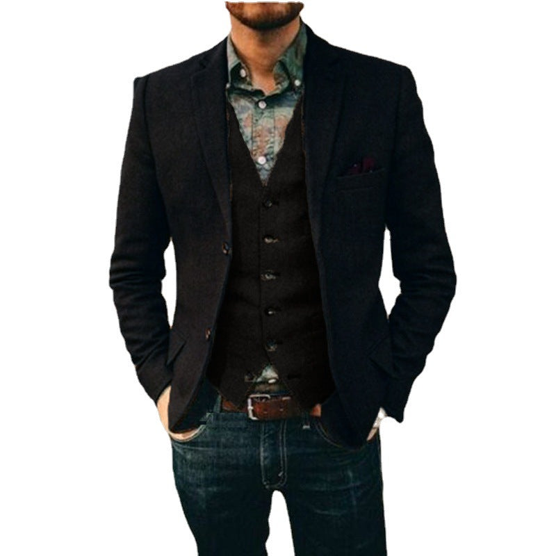 Casual Suit Men's Vest And Pants Suit - DOGNORGAL