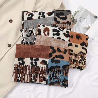 Women's Cashmere-like Duplex Printing Scarf - DOGNORGAL