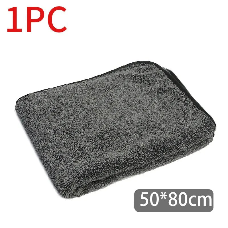 1PCS Car Wash Drying Towel UltraFine Fiber Towel High Water Absorption and Quick Drying Cloth Car Care Towel Does Not Shed Hair