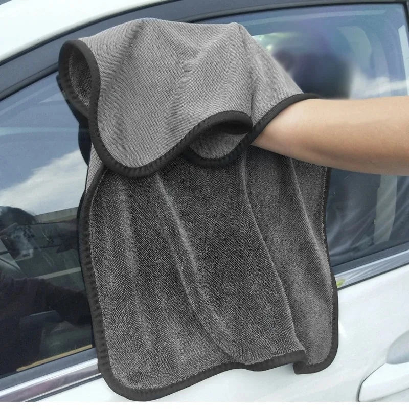 1PCS Car Wash Drying Towel UltraFine Fiber Towel High Water Absorption and Quick Drying Cloth Car Care Towel Does Not Shed Hair