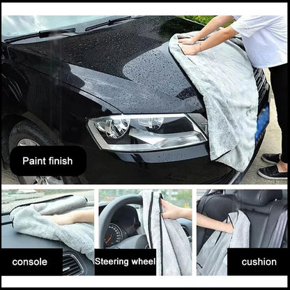 1PCS Car Wash Drying Towel UltraFine Fiber Towel High Water Absorption and Quick Drying Cloth Car Care Towel Does Not Shed Hair