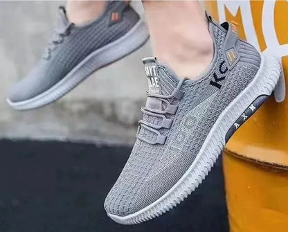 Spring Lightweight Deodorant Men's Shoes Breathable Mesh Sneakers Comfortable Trendy Versatile Shoes Men