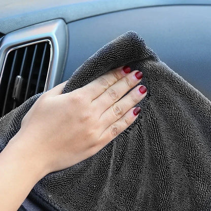 1PCS Car Wash Drying Towel UltraFine Fiber Towel High Water Absorption and Quick Drying Cloth Car Care Towel Does Not Shed Hair