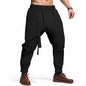 Men's Casual Pants Loose Ankle-tied Trousers