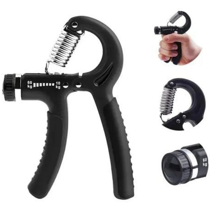 Adjustable Spring Hand Grip Flexor Handle Forearm And Hands - DOGNORGAL