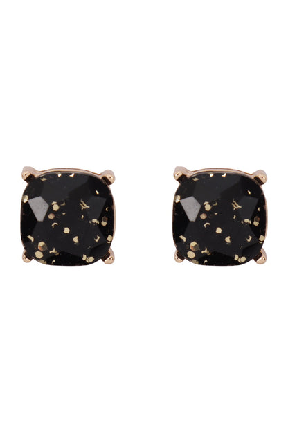 Ae0333-Glitter Epoxy Stud Earrings - DOGNORGAL