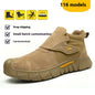 High-top Electric Welding Shoes Four Seasons Anti-smashing And Anti-penetration Work Shoes - DOGNORGAL