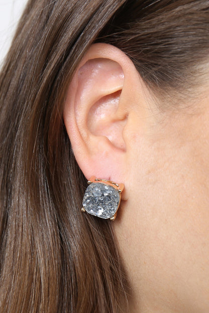 Ae0333-Glitter Epoxy Stud Earrings - DOGNORGAL